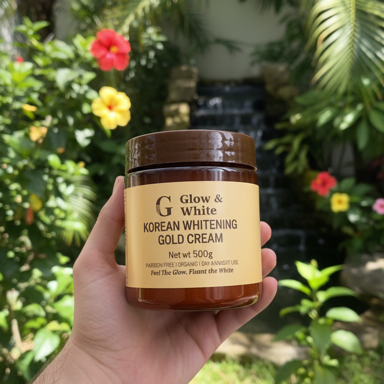 KOREAN WHITENING GOLD CREAM (500 ML)
