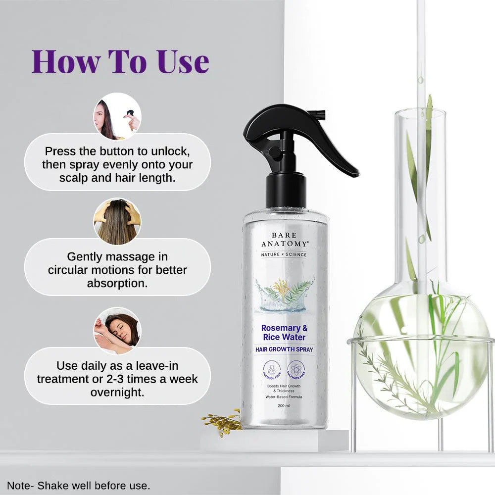 Rosemary & Rice Water Spray [Buy 1 get 1 Free]