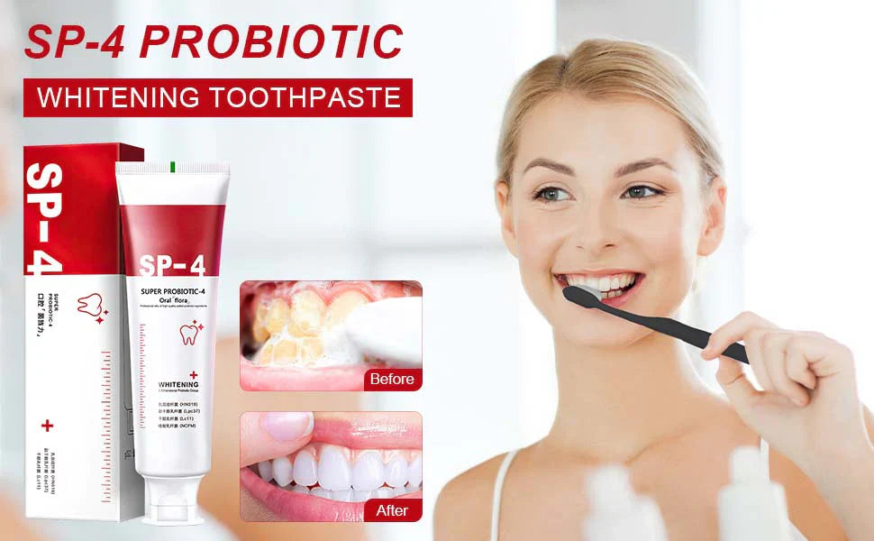 Yayashi SP4 Probiotic Toothpaste [ Buy 1 Get 1 Free ]
