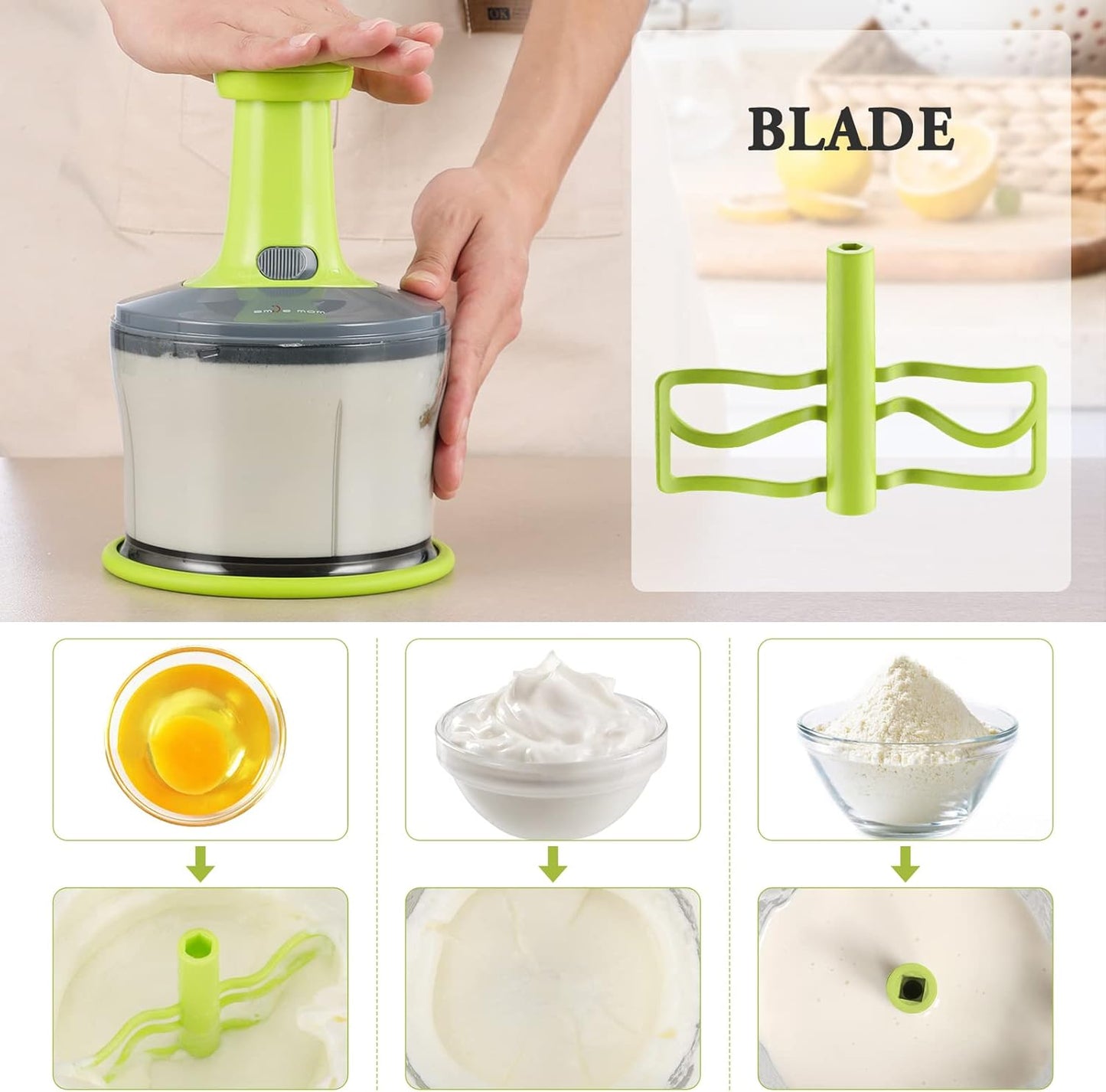 Vegetable and Meat Chopper KitchenQuick 