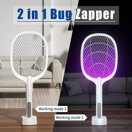 2 in 1 Electric Mosquito Killer Racket