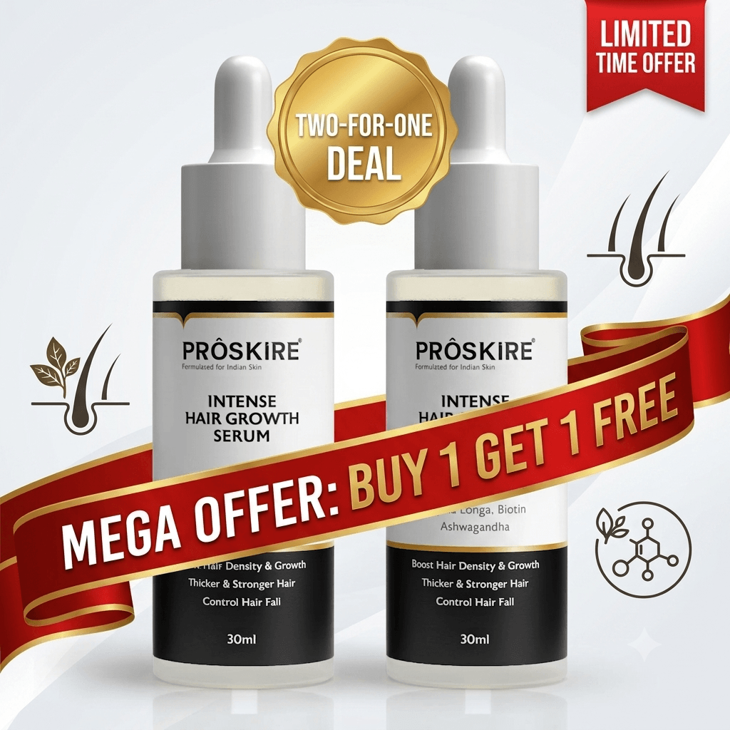 Proskire Hair Growth Serum [Buy 1 Get 1 free]