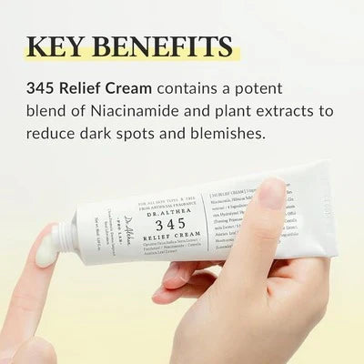 Dr Althea 345 Relief Cream 50ml - Made in Korea - Buy 1 Get 1 Free