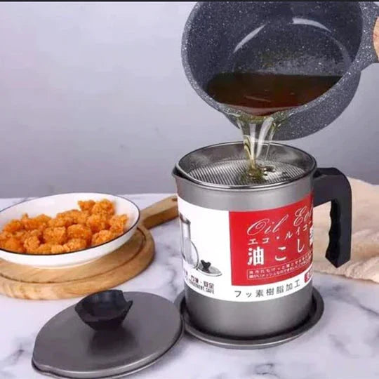 Multifunctional Oil Filter Pot KitchenQuick 